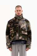 WASHED CAMO PUFFER image 0