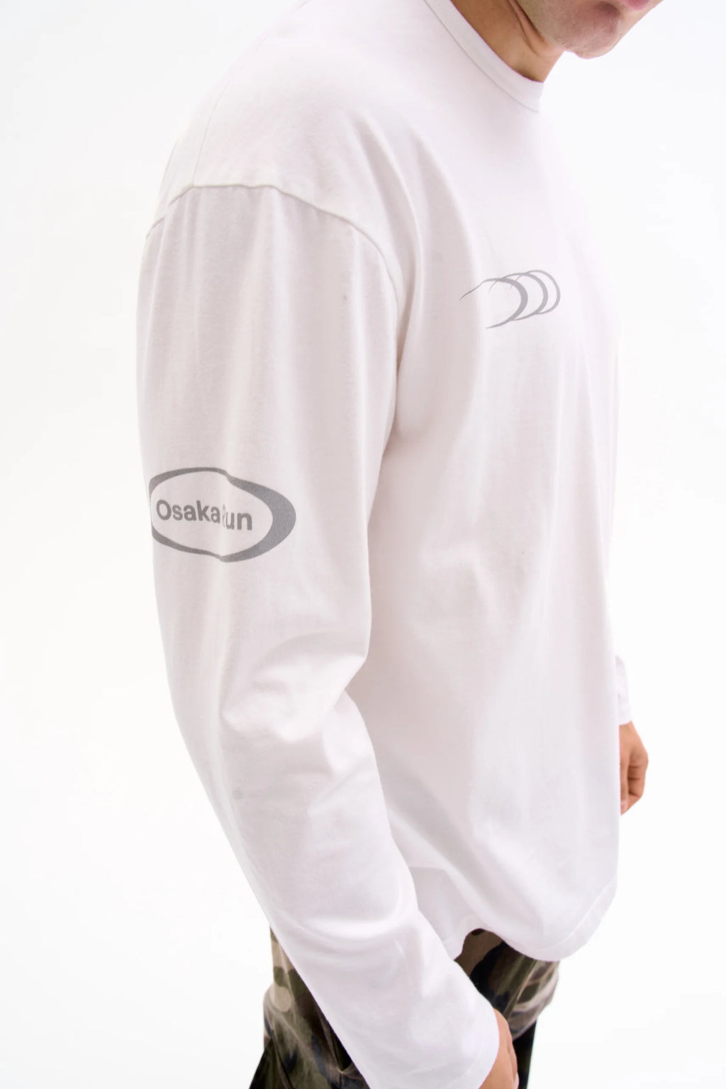 OSAKA RUN LONGSLEEVE 200g - OFF WHITE image 9
