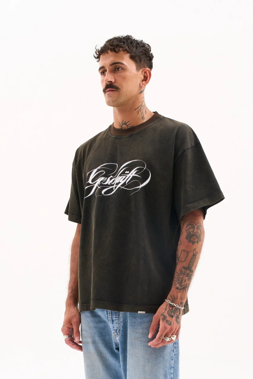 HEAVYWEIGHT LOGO T-SHIRT 300G / VINTAGE image 3