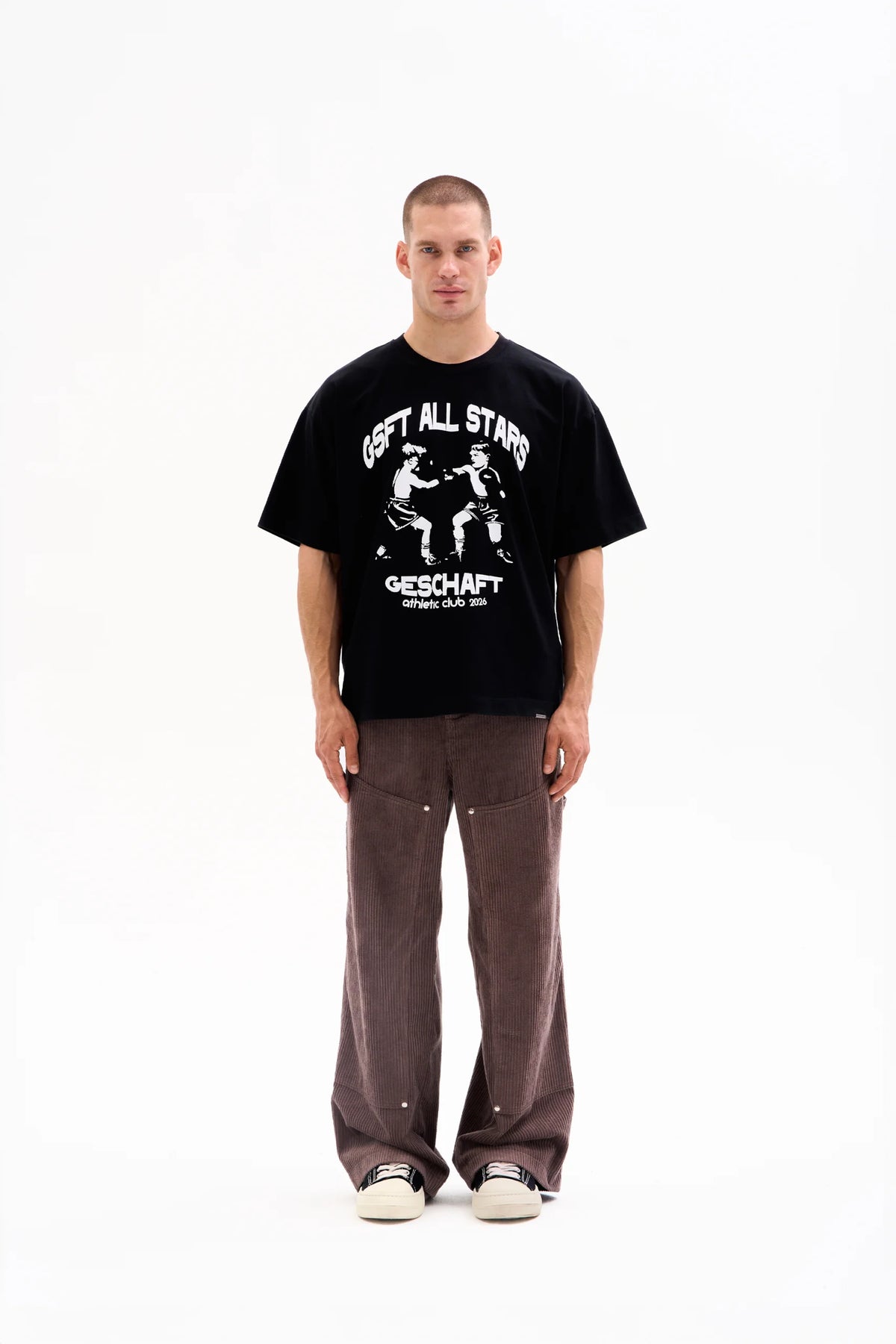 ALL STARS BOXING TEE 300g - WASHED BLACK image 4