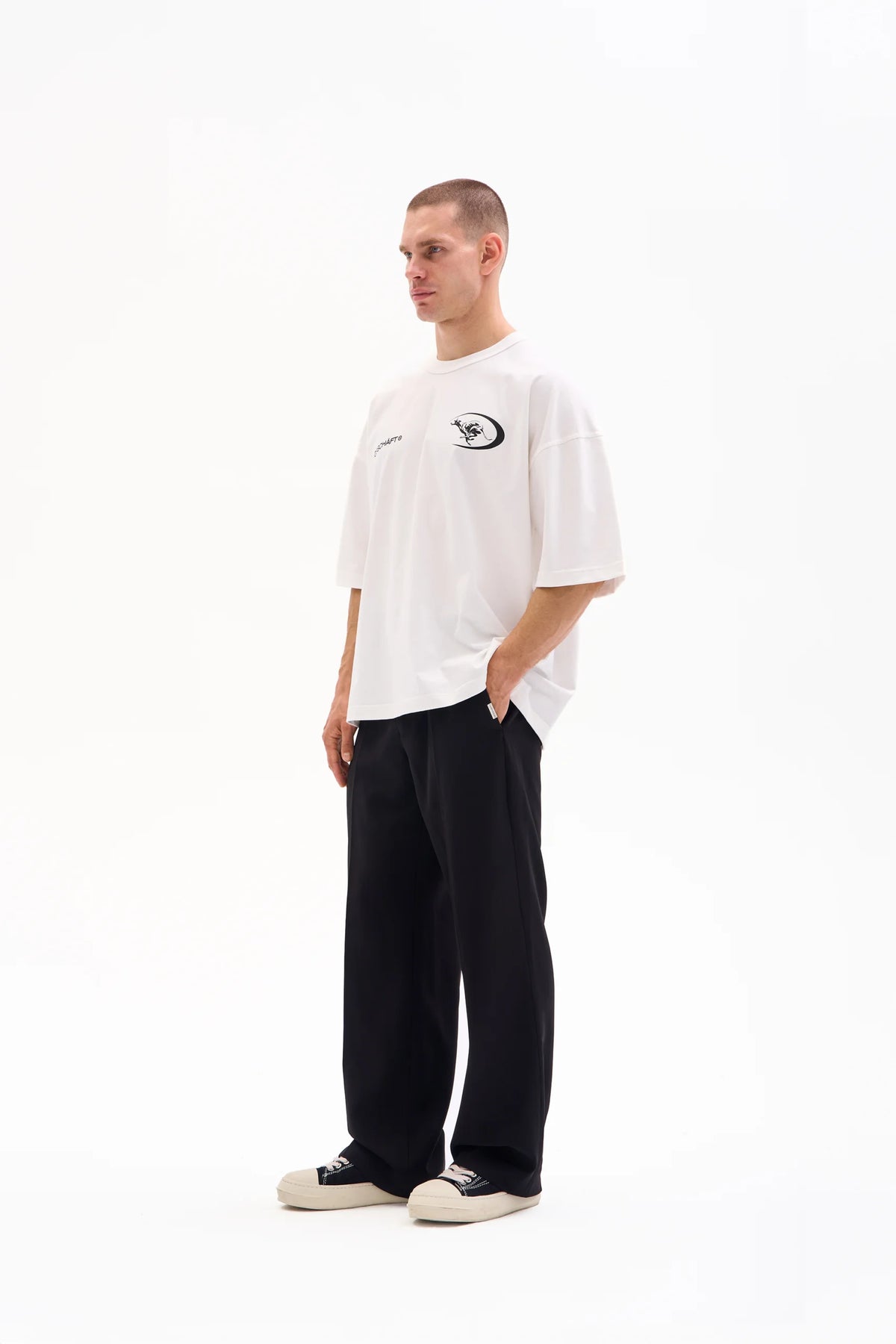 ATHLETIC CLUB TEE 280g - OFF WHITE image 2