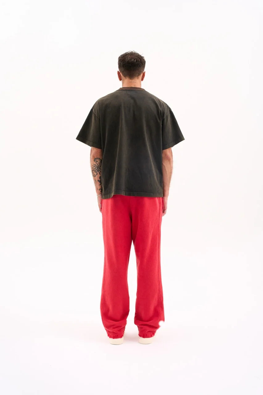 ANGEL SWEATPANTS 470G / WASHED RED image 6