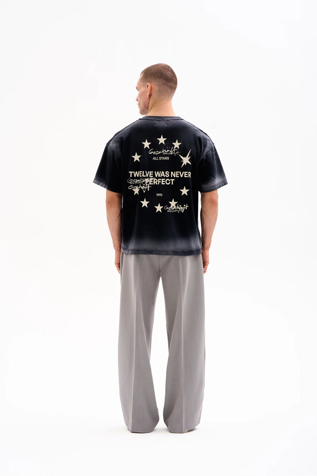 PRESSED TROUSERS - WIDE · LIGHT GREY image 3