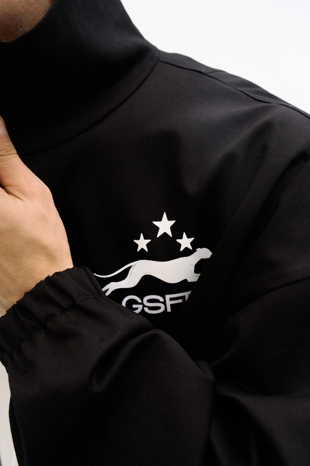 ATHLETIC CLUB TRACK JACKET - BLACK image 7