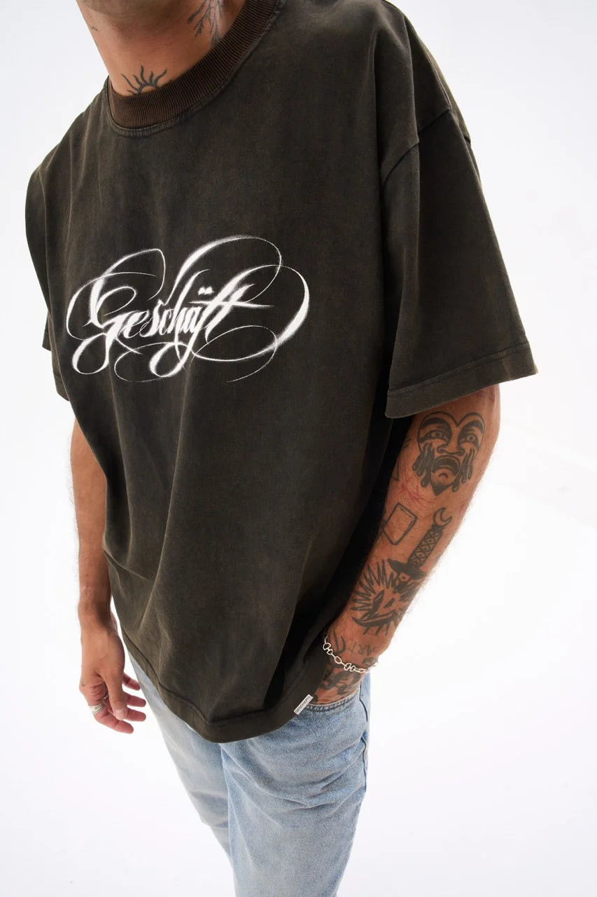 HEAVYWEIGHT LOGO T-SHIRT 300G / VINTAGE image 2