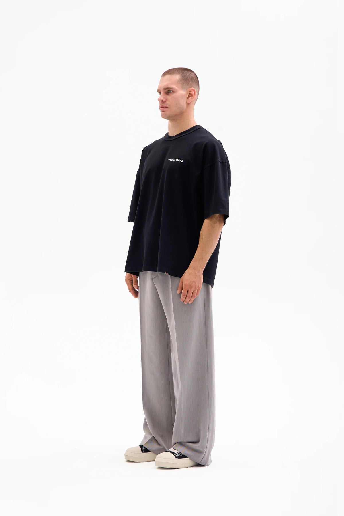 ATHLETIC CLUB TEE 300g WASHED BLACK image 2