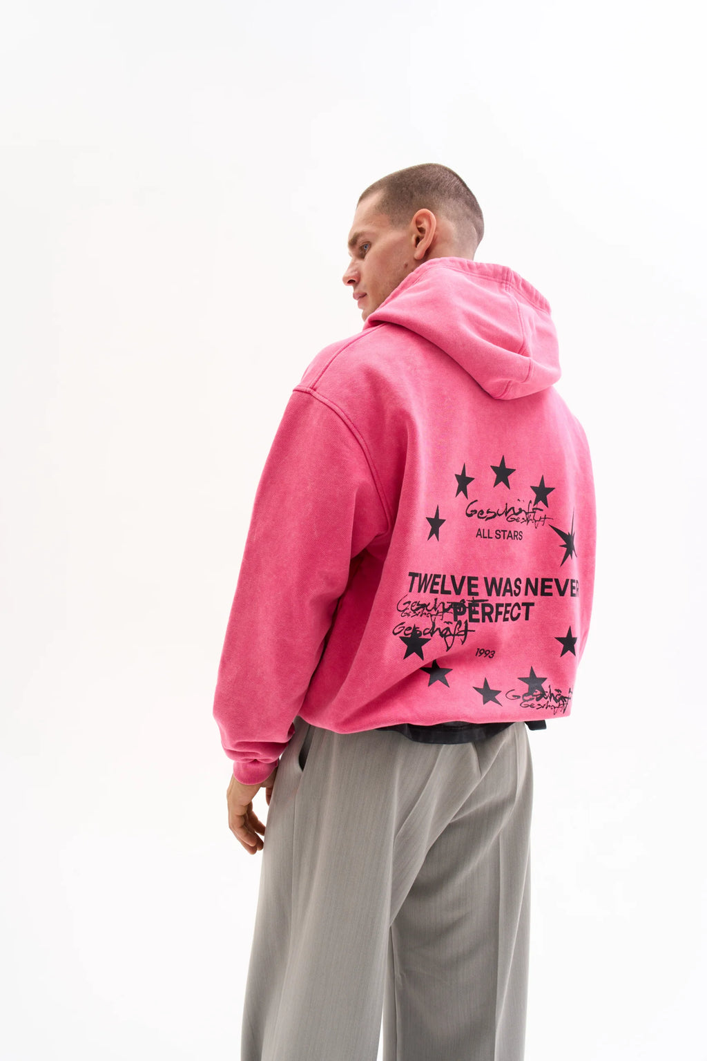 ALL STARS HOODIE 470g - WASHED PINK image 1
