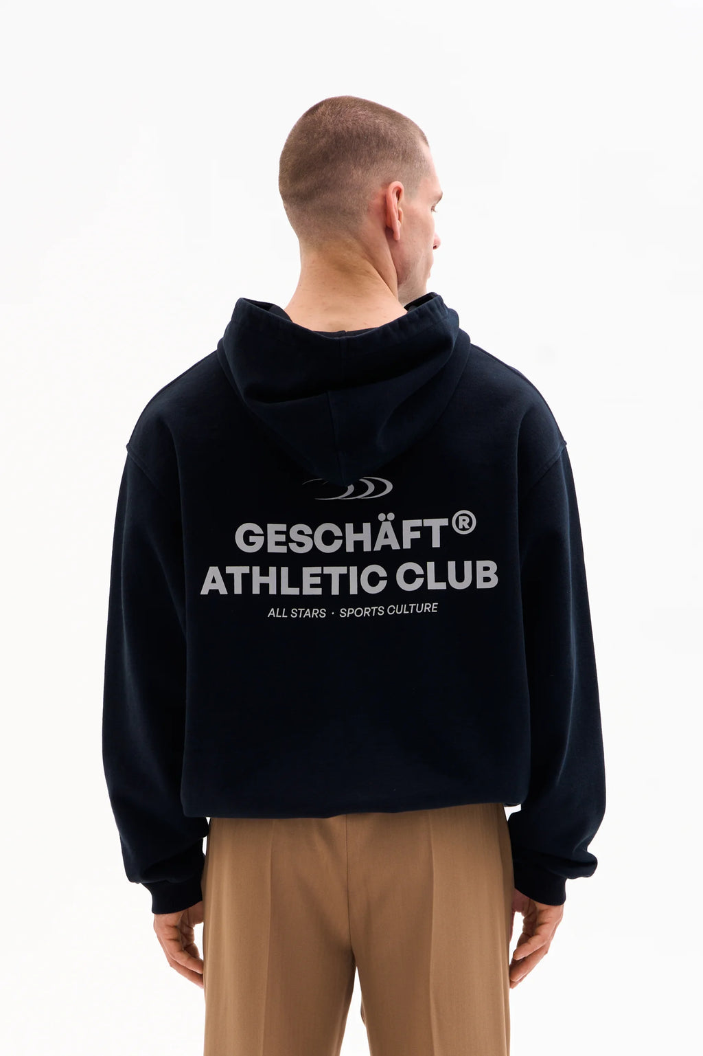 ATHLETIC CLUB HOODIE 470g - WASHED BLACK image 1