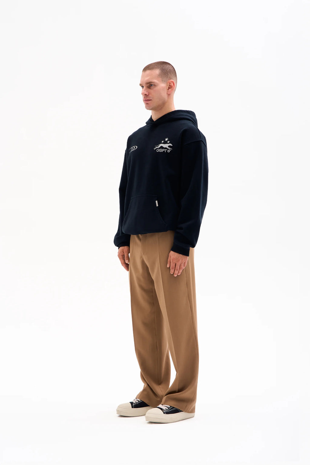 ATHLETIC CLUB HOODIE 470g - WASHED BLACK image 2