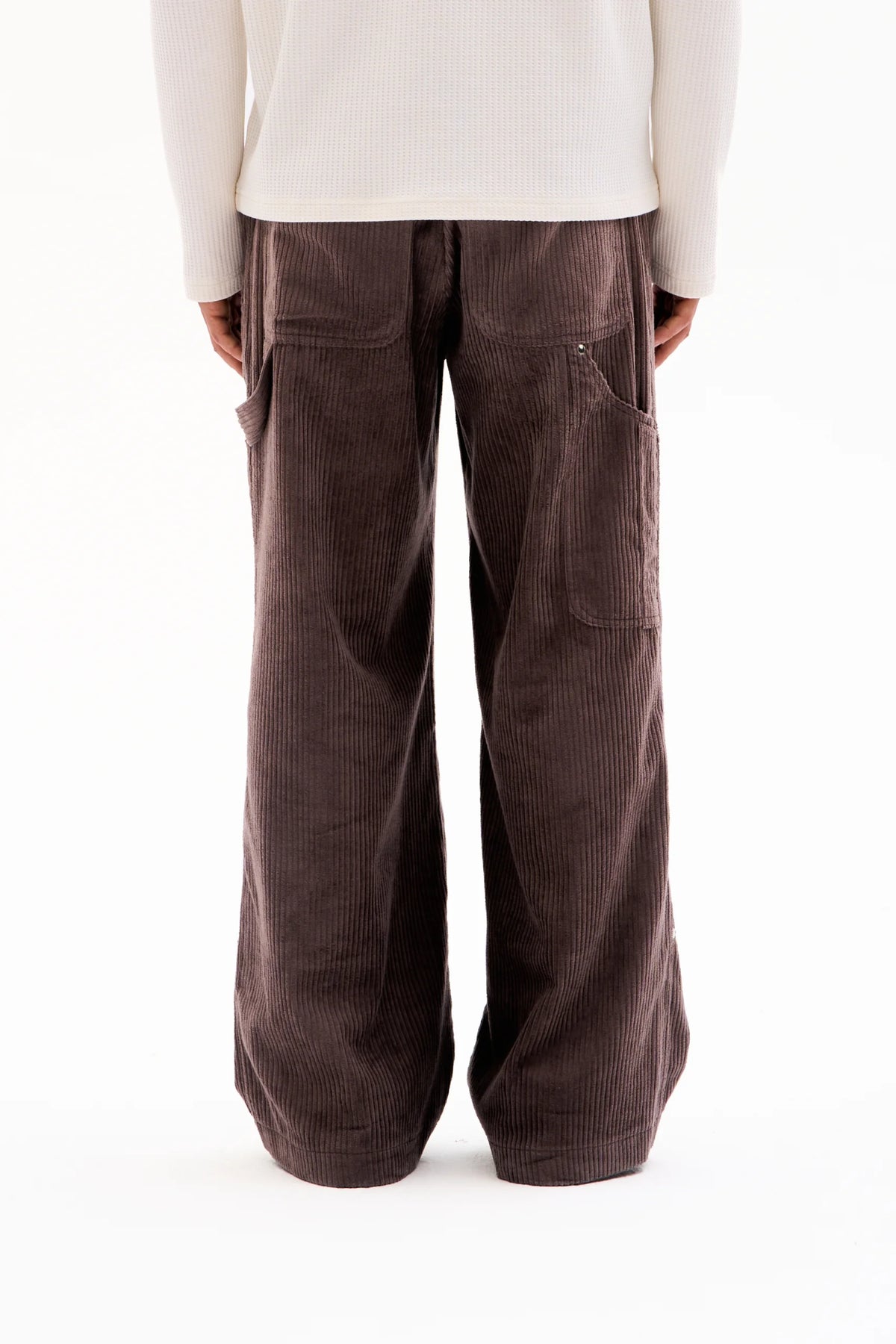 CORD PANTS - PANELLED image 2