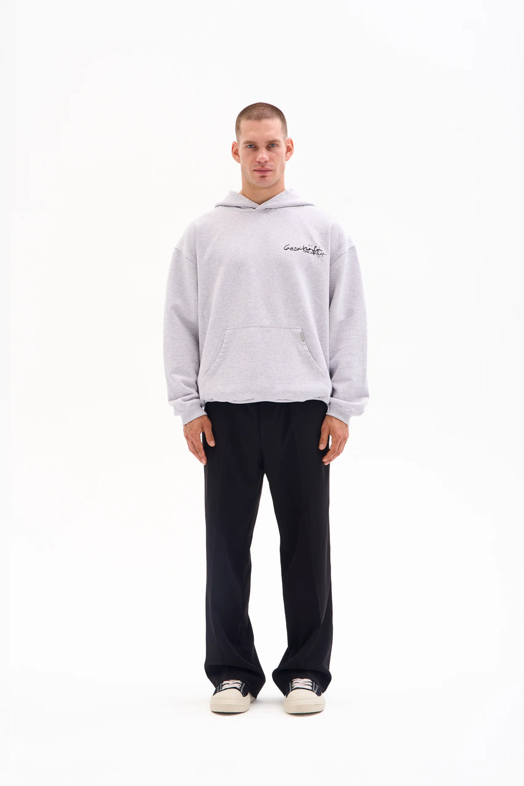 ALL STARS HOODIE 470g - HEATHER GREY image 5