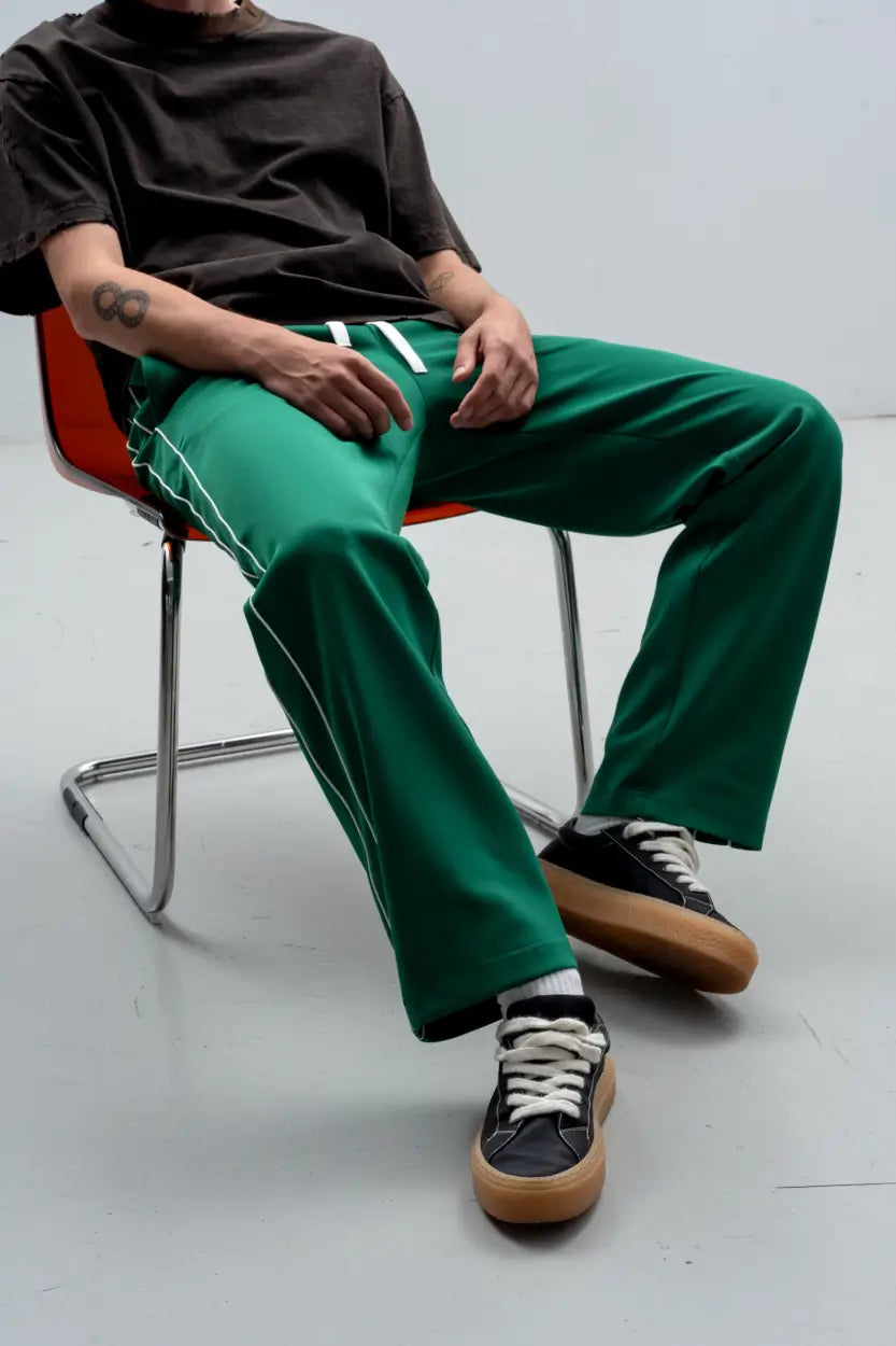 Green Track Pants image 5