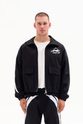 ATHLETIC CLUB TRACK JACKET - BLACK image 0