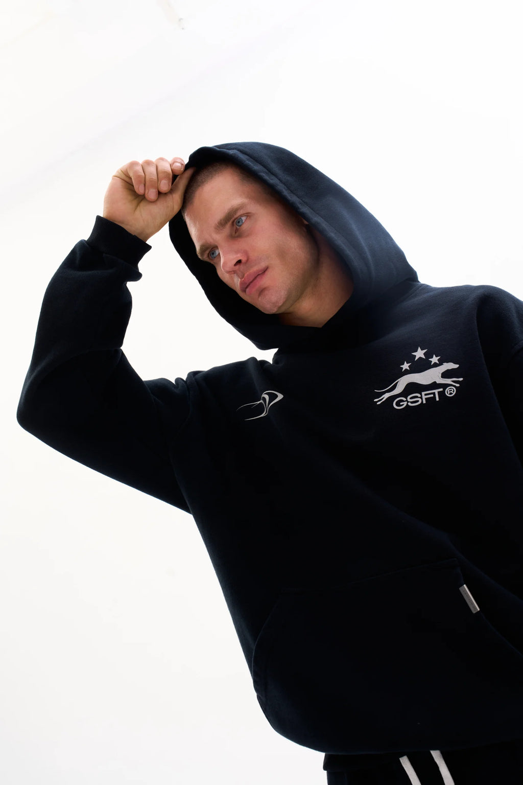 ATHLETIC CLUB HOODIE 470g - WASHED BLACK image 5