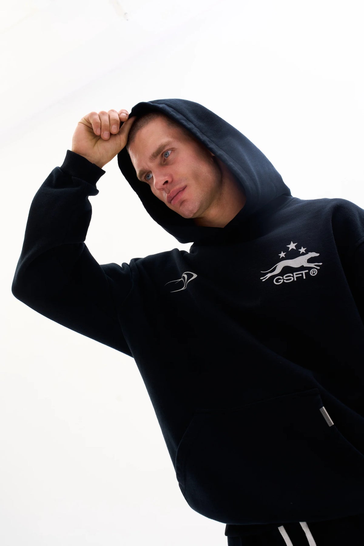 ATHLETIC CLUB HOODIE 470g - WASHED BLACK image 5
