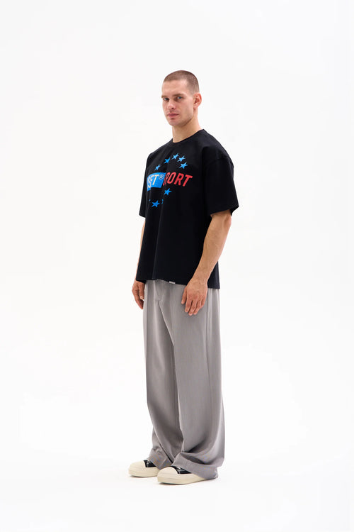 GSFT SPORT TEE 300g - WASHED BLACK image 1
