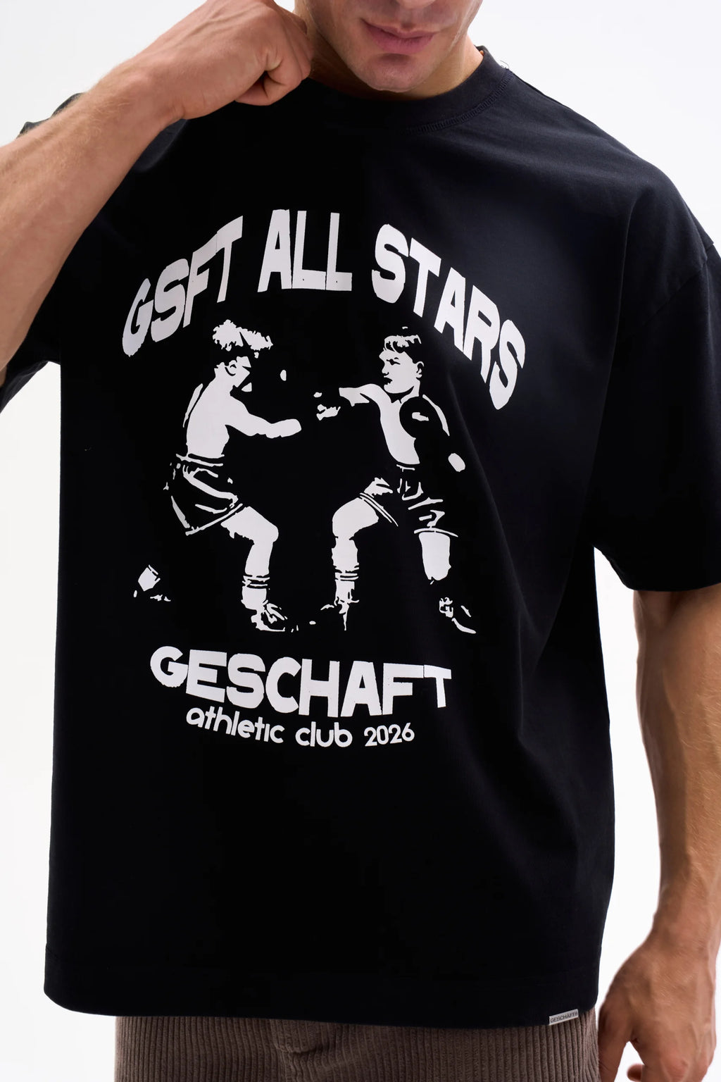 ALL STARS BOXING TEE 300g - WASHED BLACK image 5