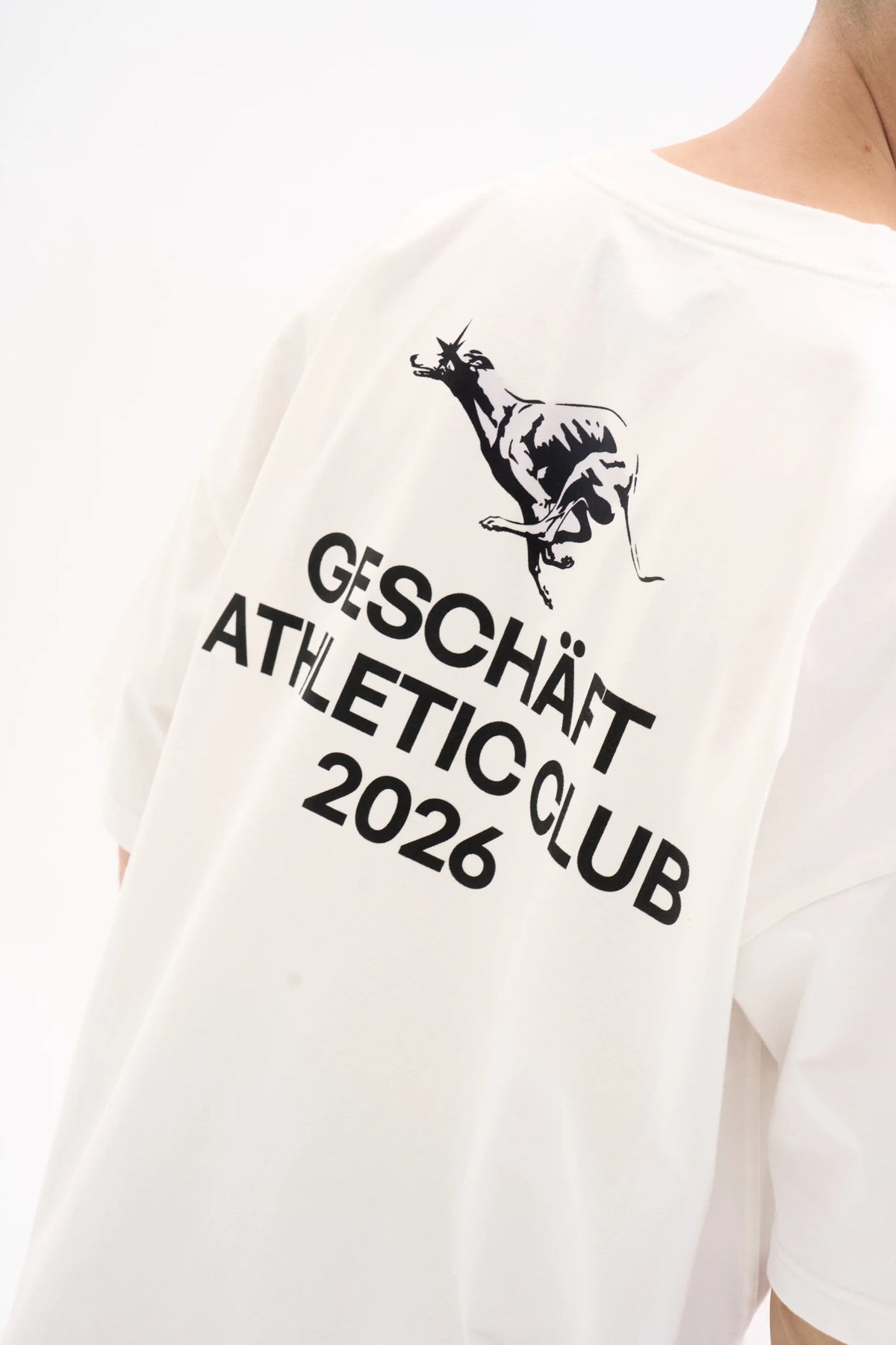 ATHLETIC CLUB TEE 280g - OFF WHITE image 1