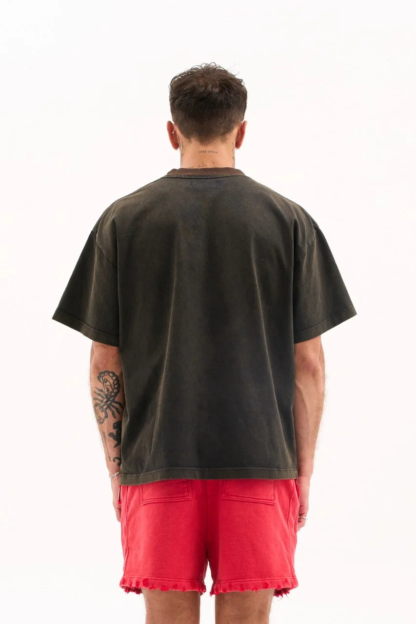 ANGEL SHORTS 470G / WASHED RED image 6