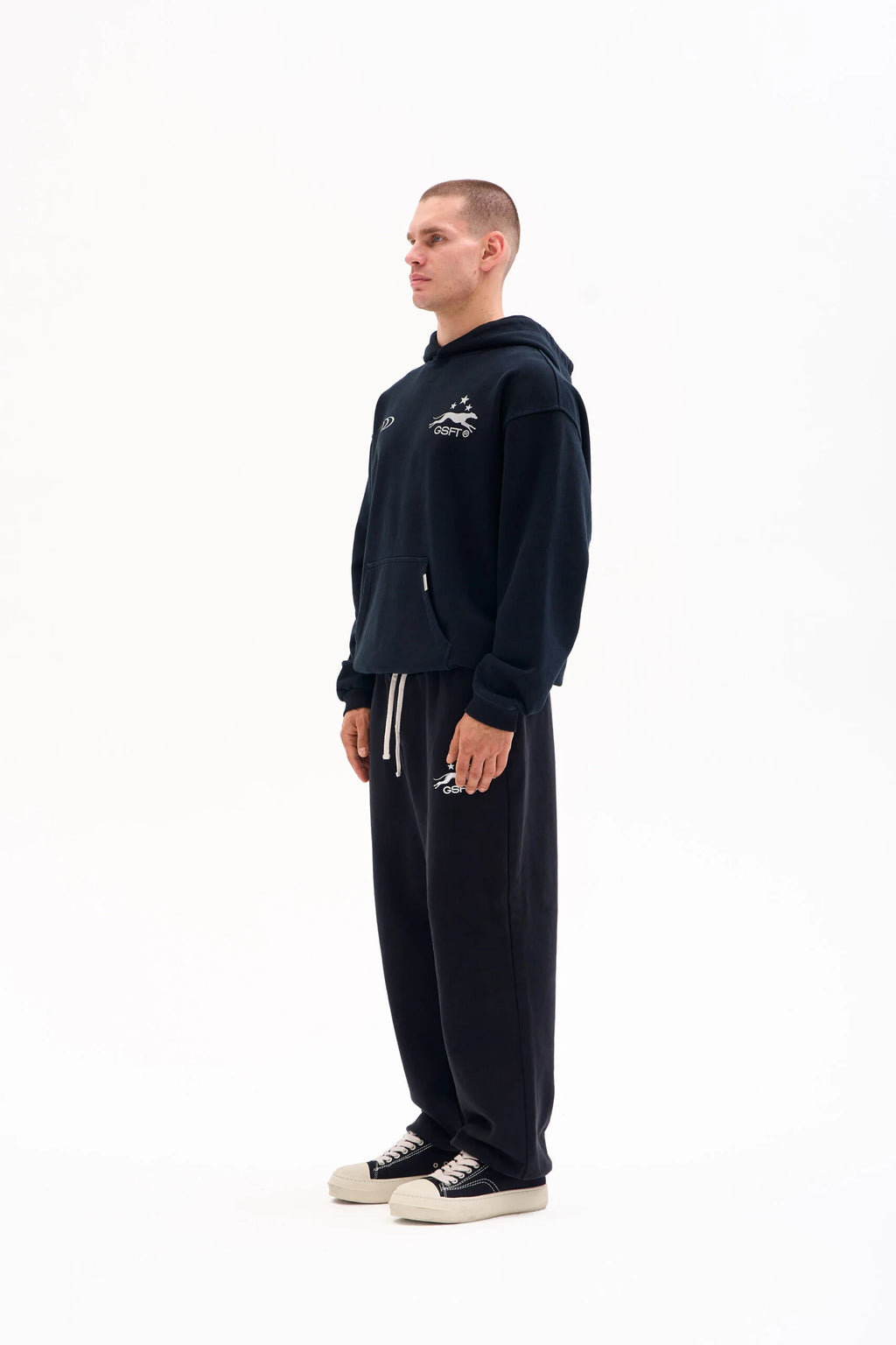 ATHLETIC CLUB SWEATPANTS 470 - CUFFED · WASHED BLACK image 1