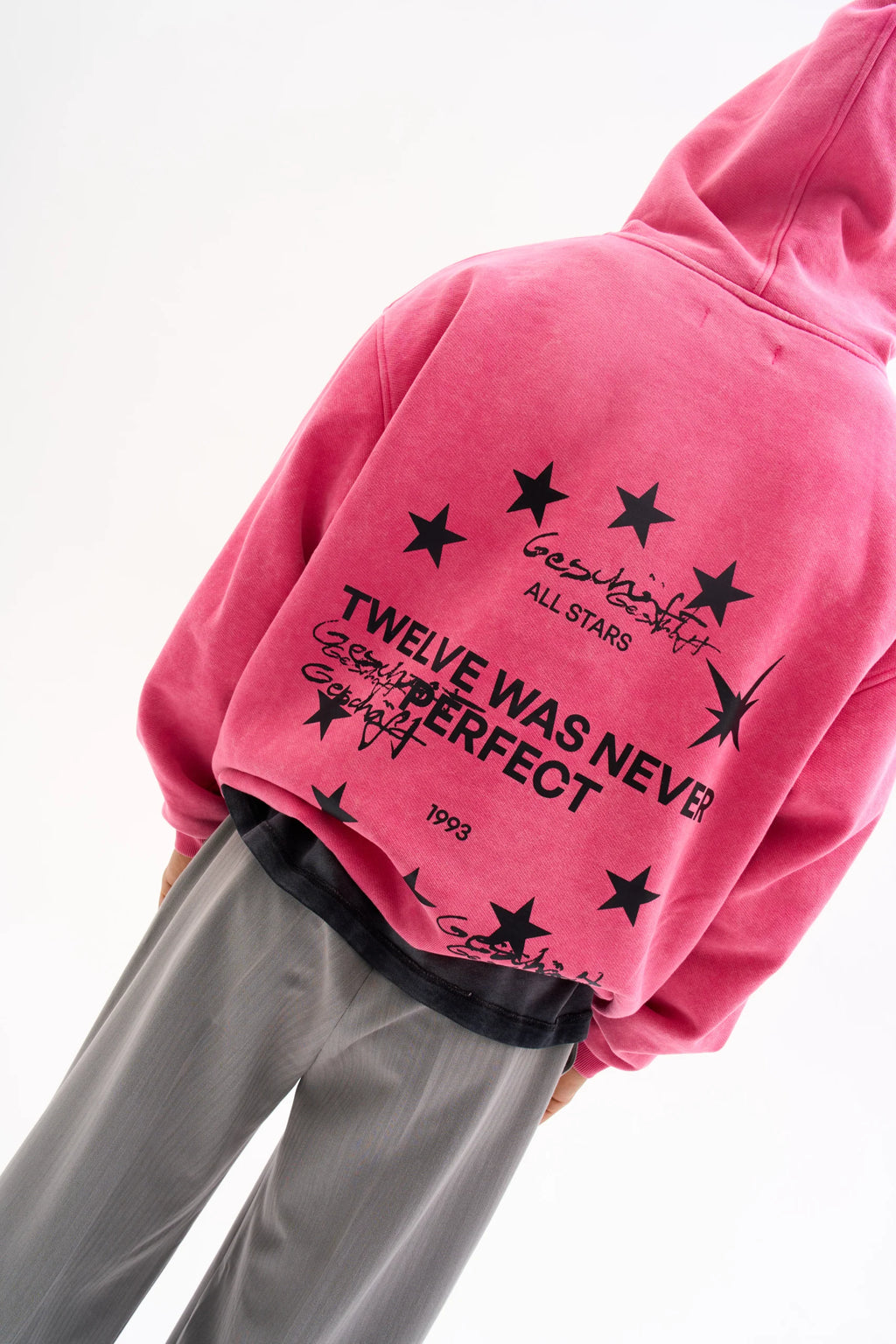 ALL STARS HOODIE 470g - WASHED PINK image 5