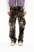 CARGO PANTS - WASHED CAMO image 0