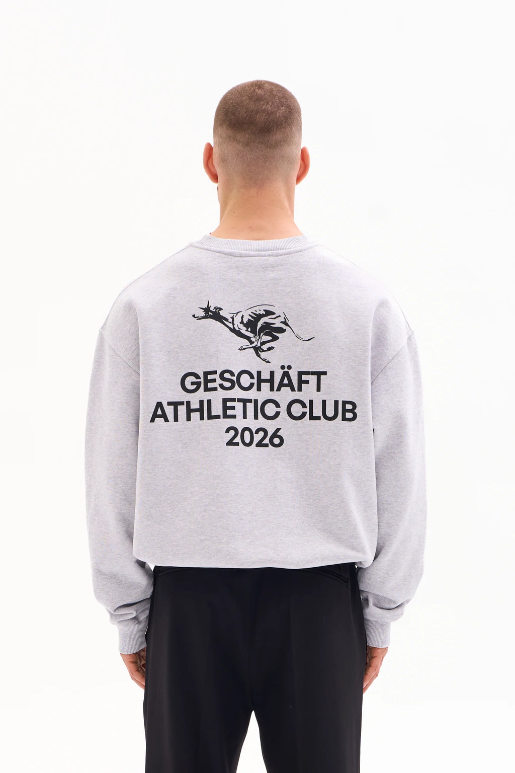 ATHLETIC CLUB CREWNECK 470g - HEATHER GREY image 1