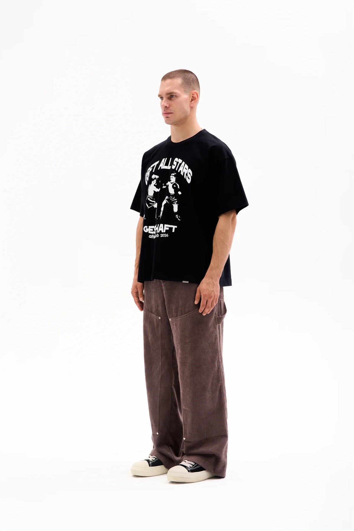 ALL STARS BOXING TEE 300g - WASHED BLACK image 2