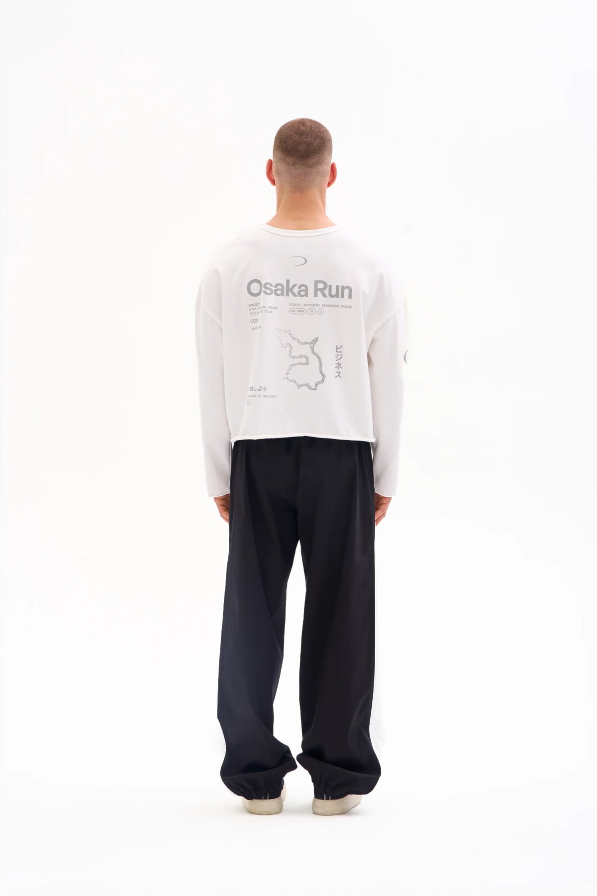 OSAKA RUN LONGSLEEVE 200g - CROPPED image 4