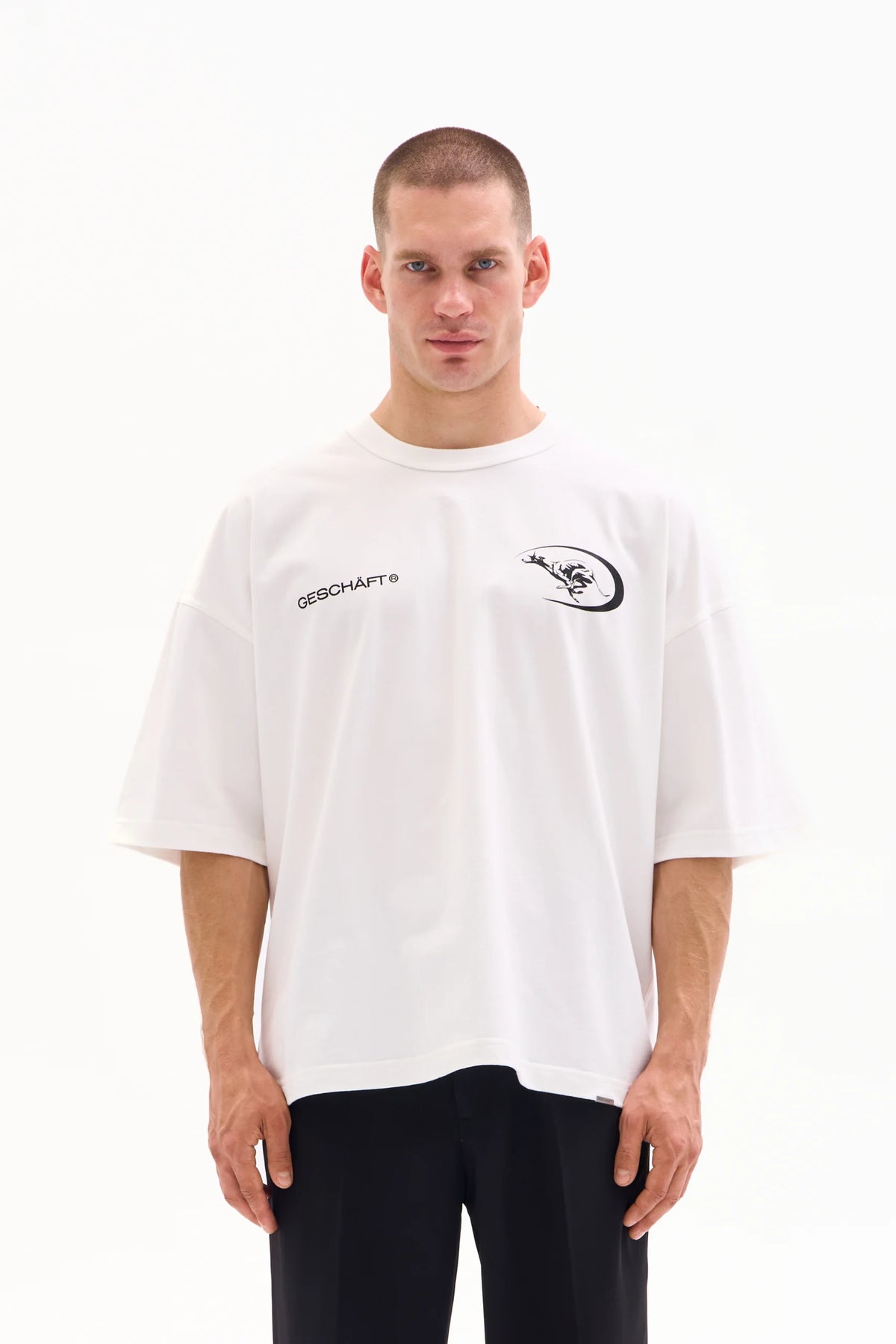 ATHLETIC CLUB TEE 280g - OFF WHITE image 0
