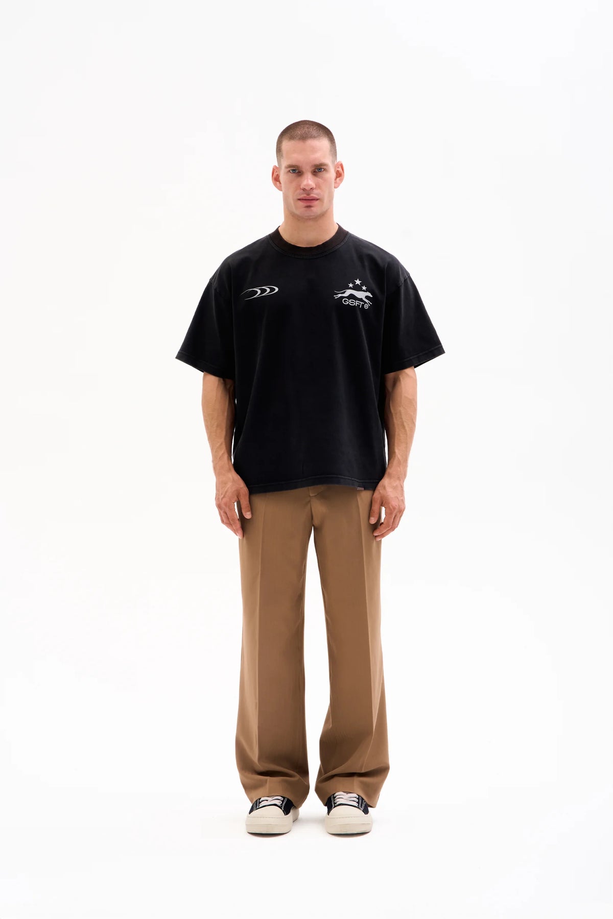 ATHLETIC CLUB TEE 300g - VINTAGE BLACK image 3