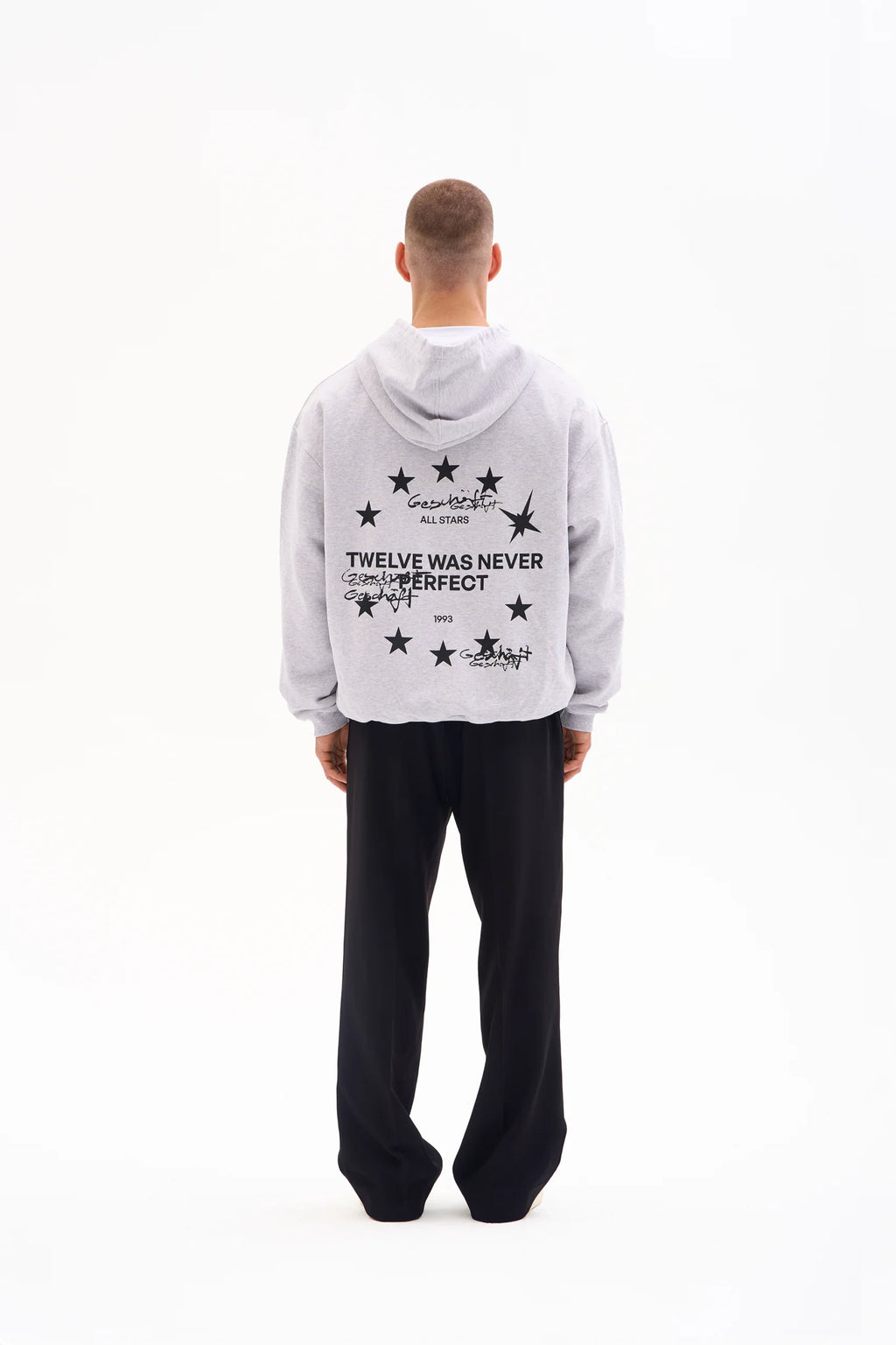 ALL STARS HOODIE 470g - HEATHER GREY image 6