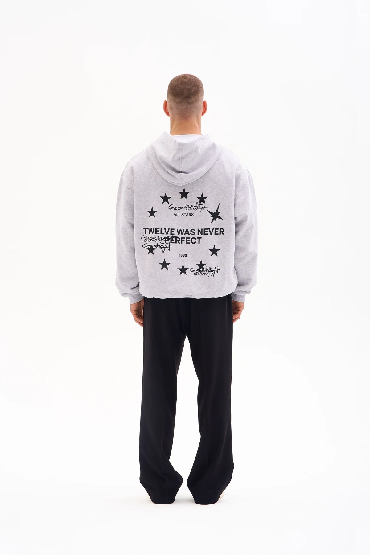 ALL STARS HOODIE 470g - HEATHER GREY image 6
