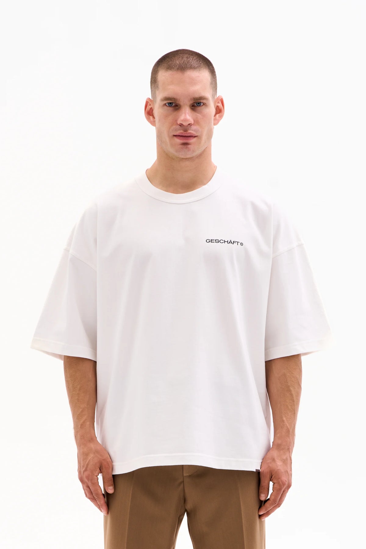 ATHLETIC CLUB TEE 280g - FOLLOW THE STARS · OFF WHITE image 0