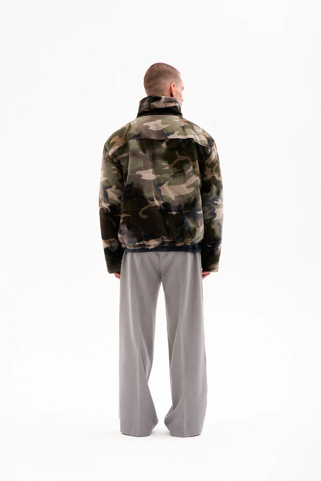 WASHED CAMO PUFFER image 5