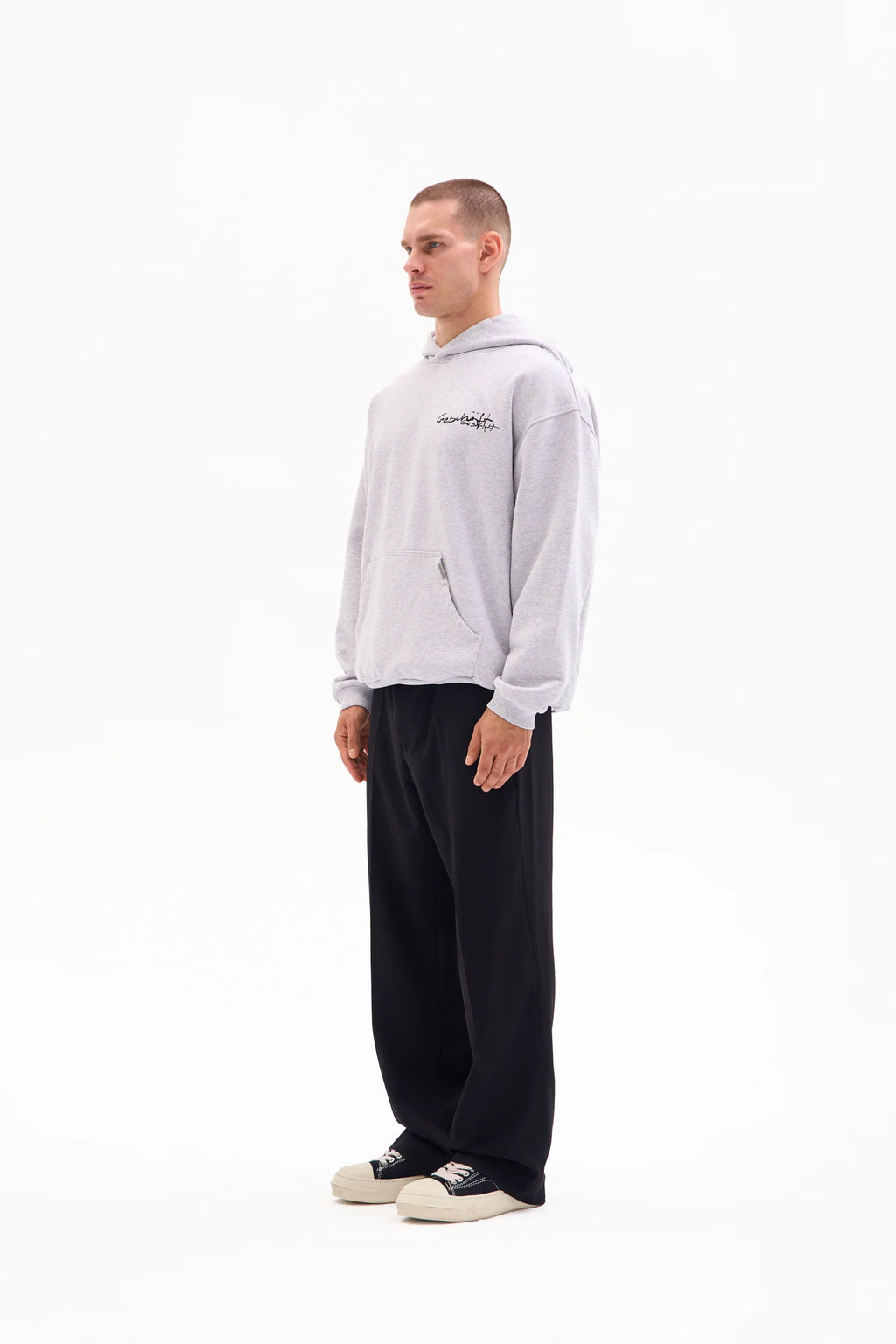 ALL STARS HOODIE 470g - HEATHER GREY image 2