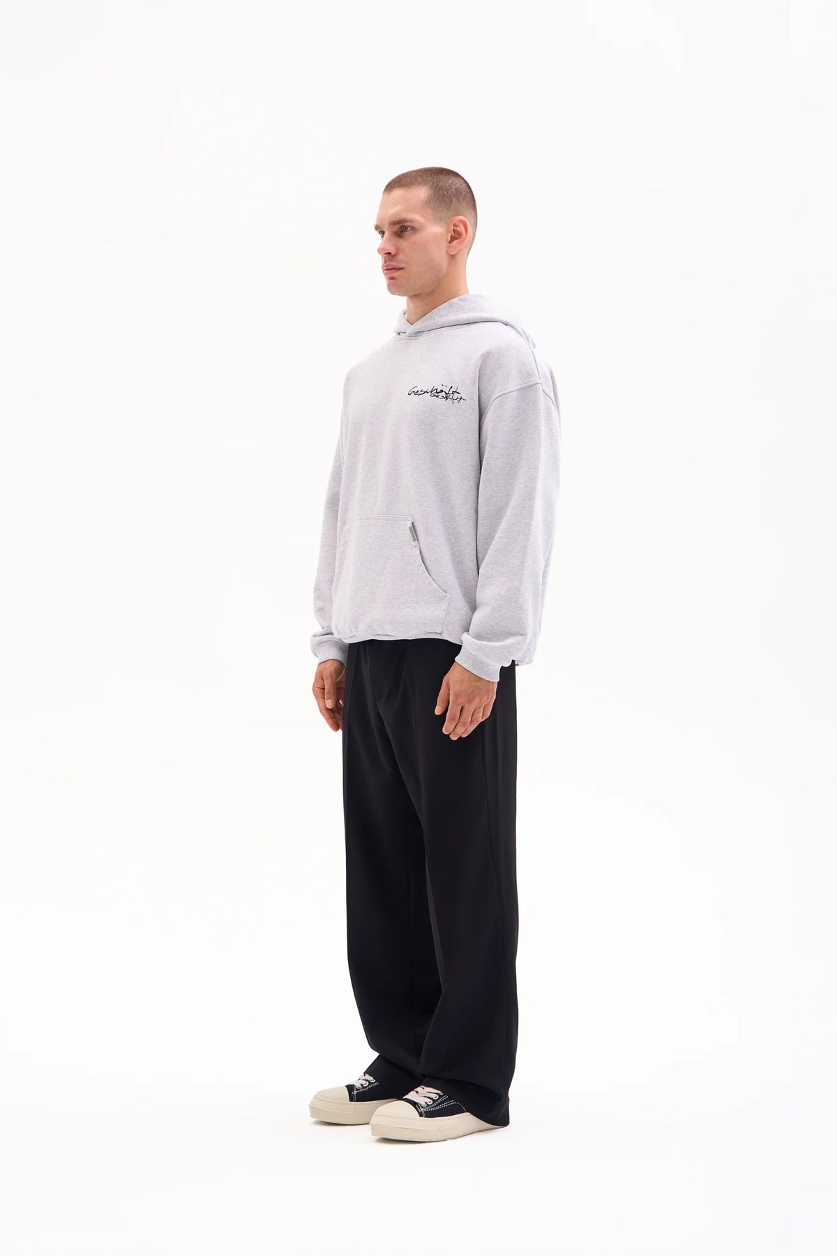 ALL STARS HOODIE 470g - HEATHER GREY image 2