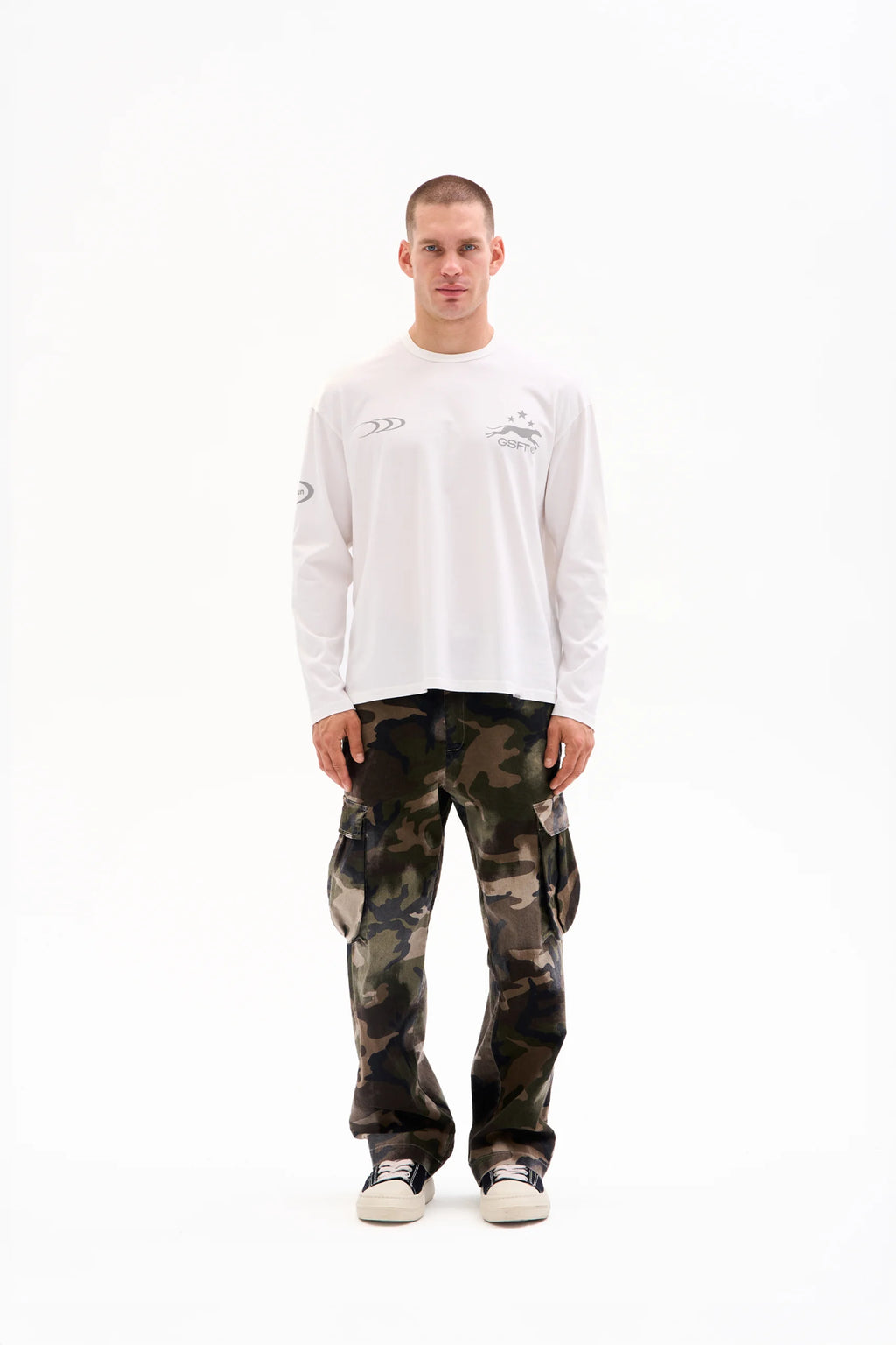 OSAKA RUN LONGSLEEVE 200g - OFF WHITE image 3