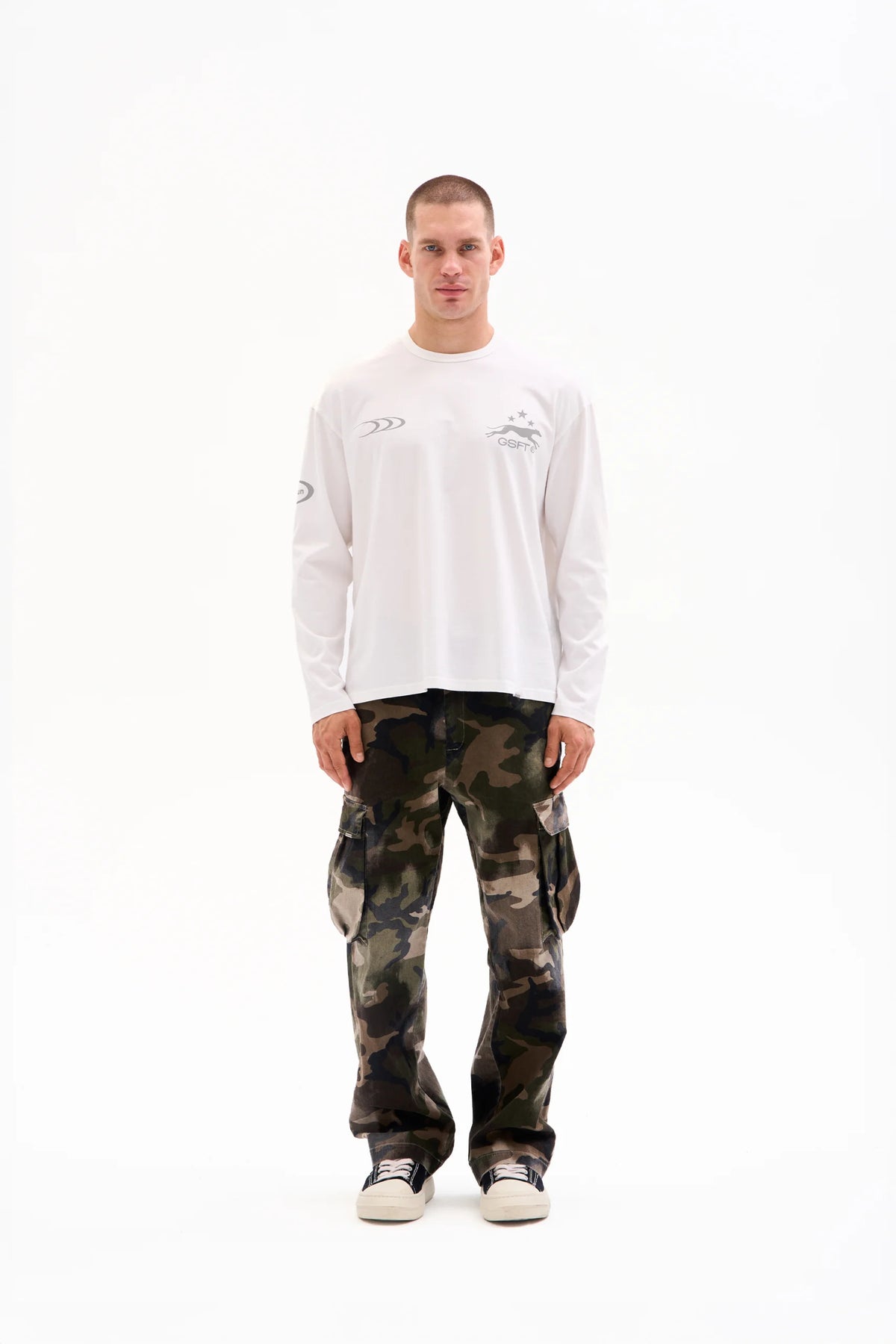 OSAKA RUN LONGSLEEVE 200g - OFF WHITE image 3