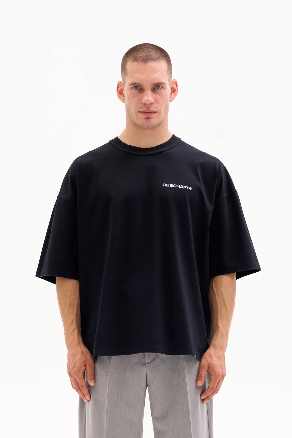 ATHLETIC CLUB TEE 300g WASHED BLACK image 0