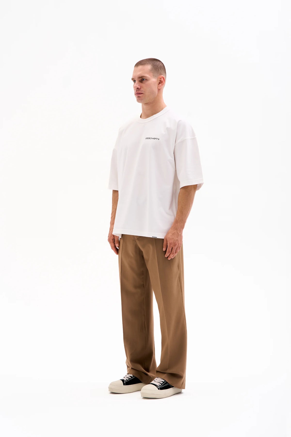 ATHLETIC CLUB TEE 280g - FOLLOW THE STARS · OFF WHITE image 2