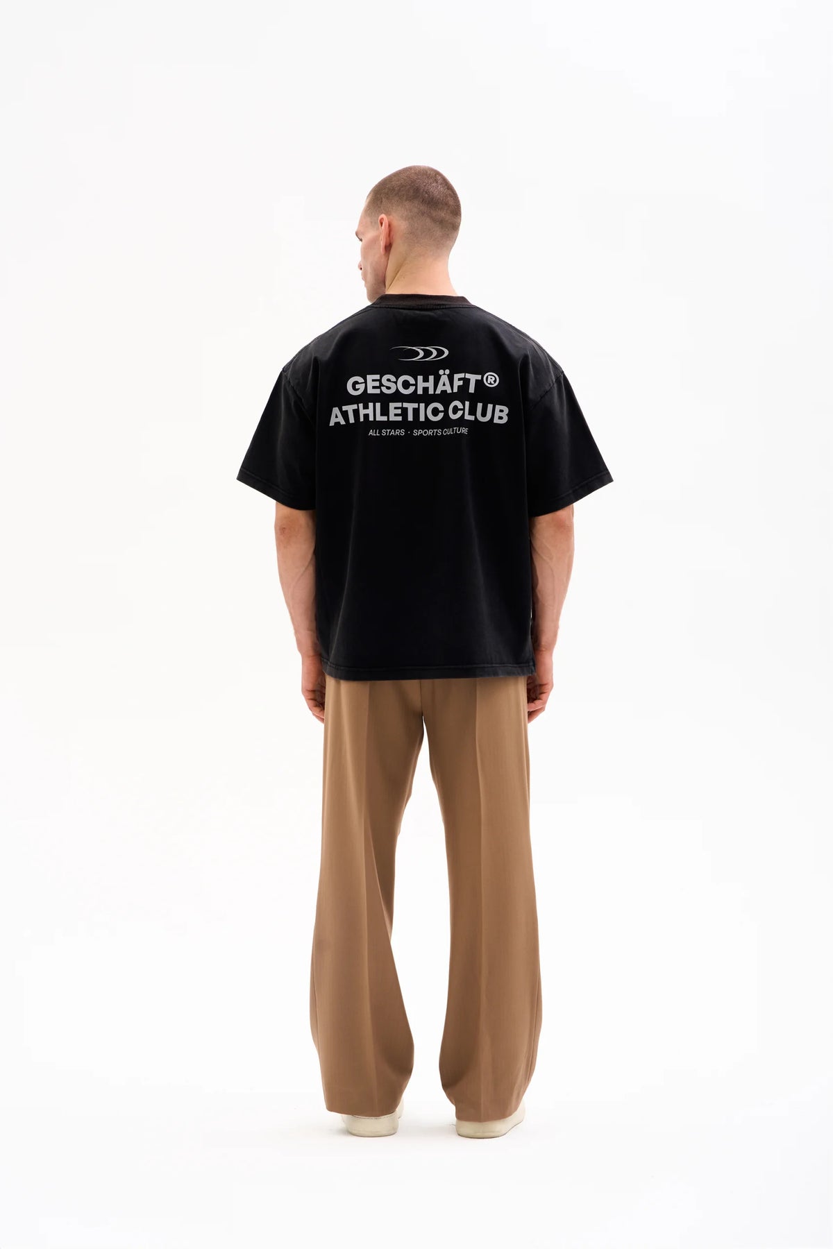 ATHLETIC CLUB TEE 300g - VINTAGE BLACK image 4