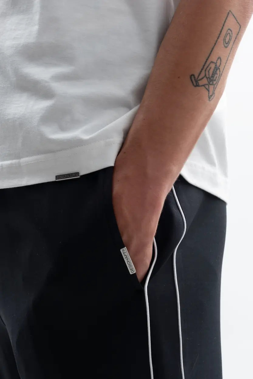 Black Track Pants image 5
