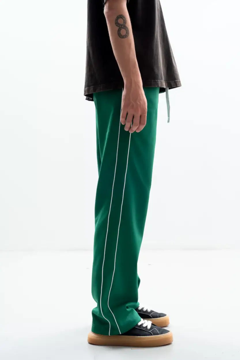 Green Track Pants image 1