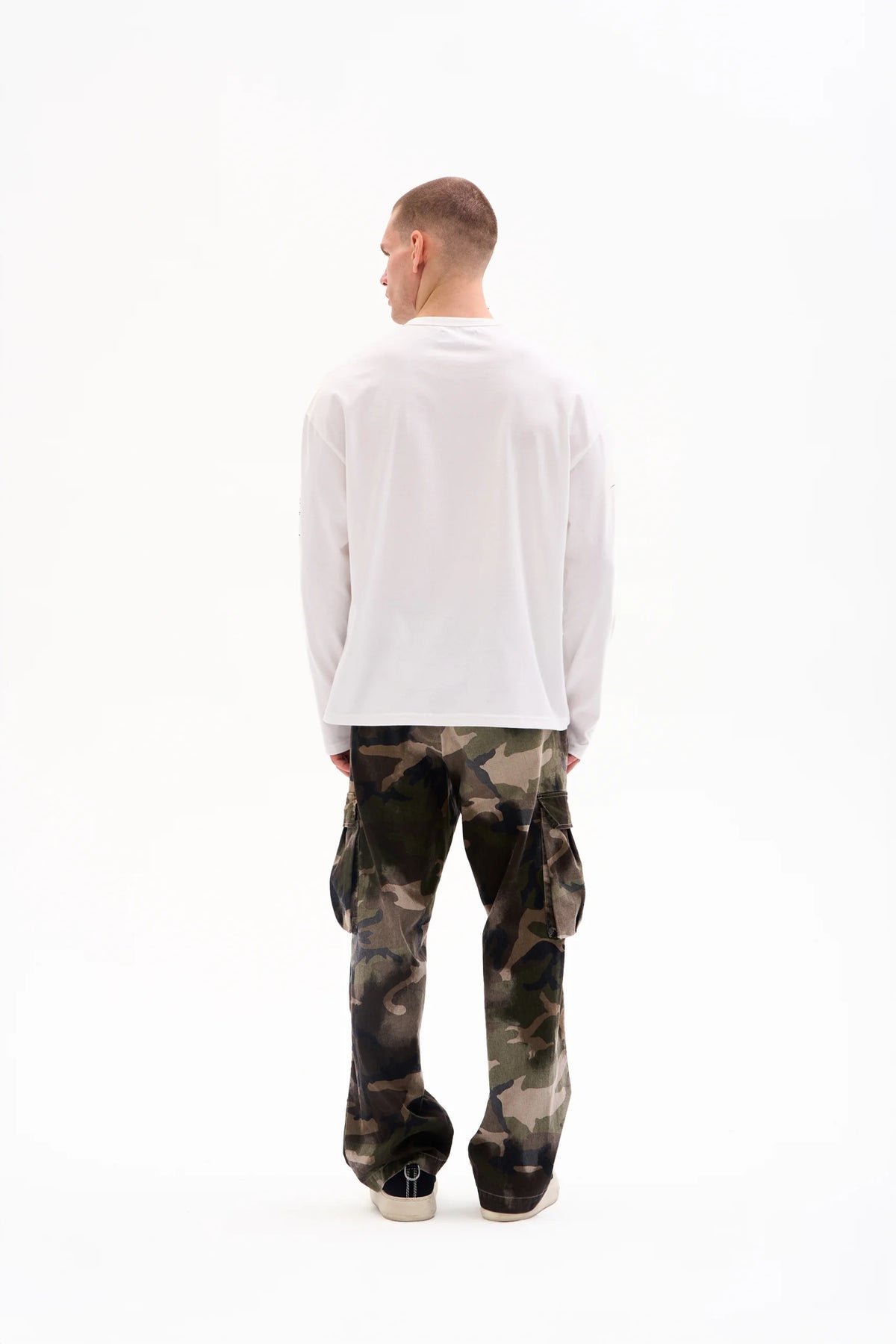 CARGO PANTS - WASHED CAMO image 3