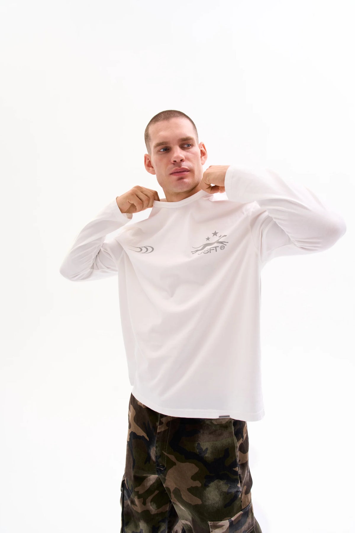 OSAKA RUN LONGSLEEVE 200g - OFF WHITE image 8