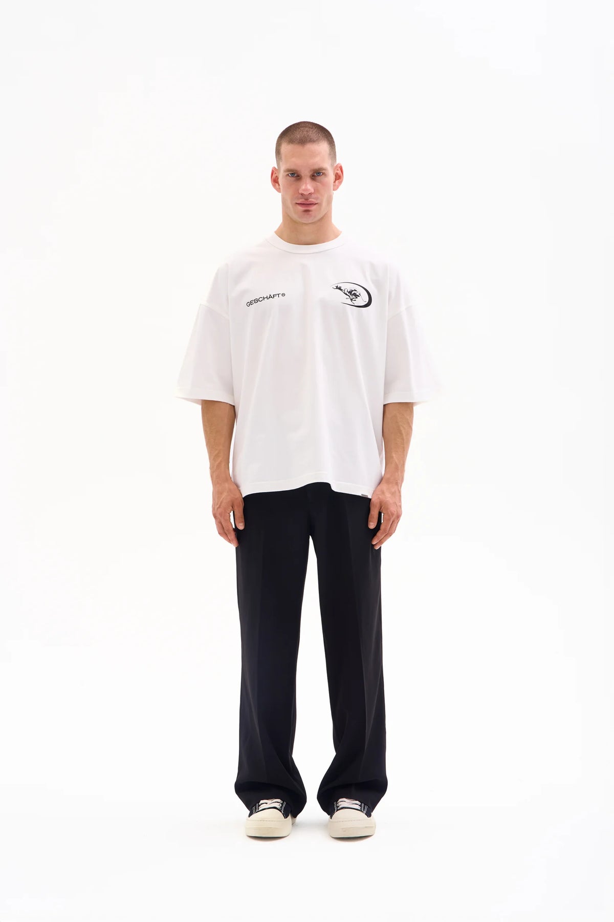 ATHLETIC CLUB TEE 280g - OFF WHITE image 4