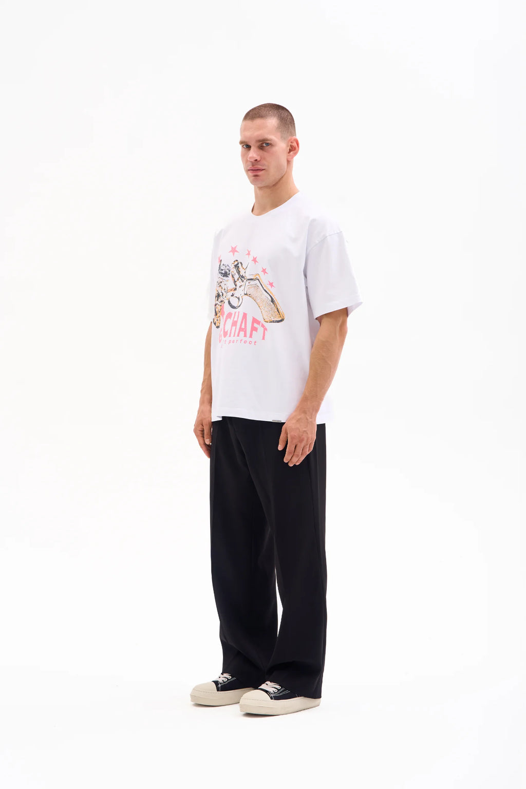 PRESSED TROUSERS - BLACK image 2
