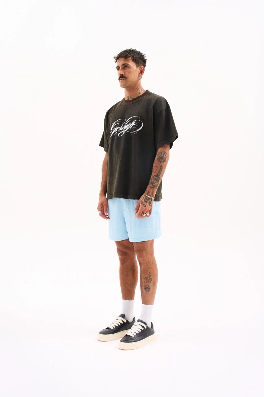 LIGHTWEIGHT CRASH SHORTS / BABY BLUE image 6