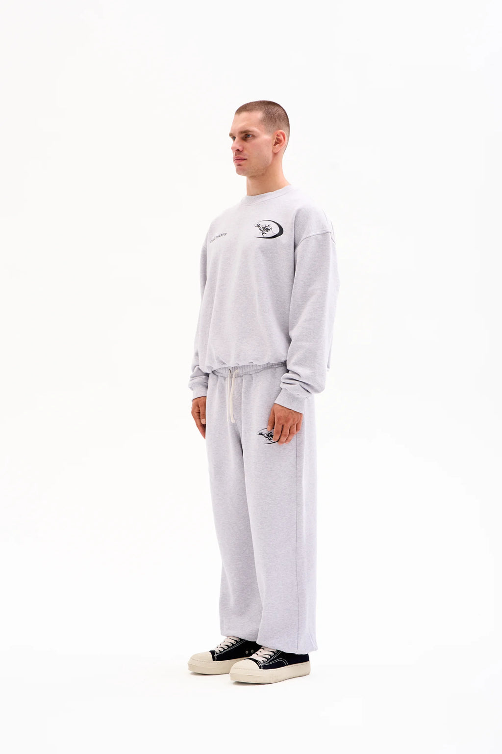 ATHLETIC CLUB SWEATPANTS 470g - HEATHER GREY image 1